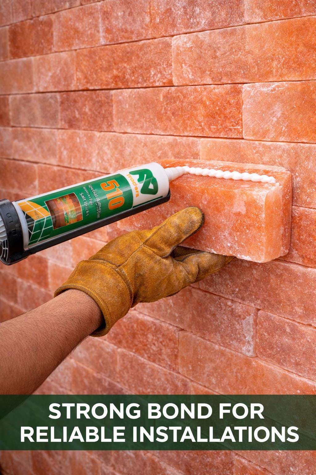Luxury Himalayan Pink Salt Wall Kit – 8 Sq Ft (40 Bricks)