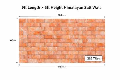 Himalayan Pink Salt Tiles – 8x4x1 Bulk Pack of 700, Spa & Sauna Construction