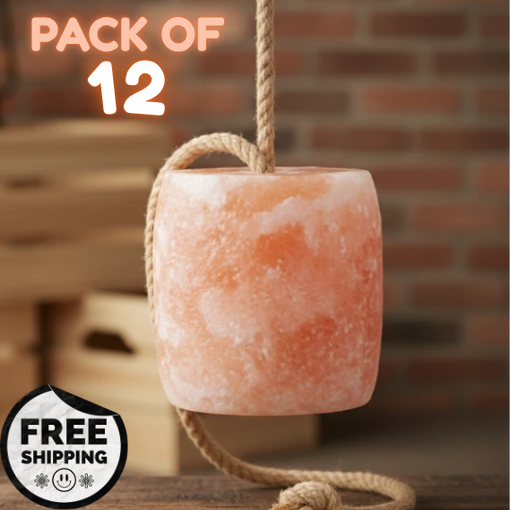 Himalayan Lick Salt Block 3–4 lbs | Natural Pink Salt for Horses & Livestock