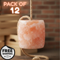 Himalayan Lick Salt Block 3–4 lbs | Natural Pink Salt for Horses & Livestock