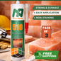 Himalayan Salt Adhesive – Strong Bond Glue for Salt Bricks & Tiles