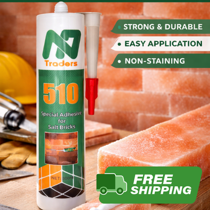 Himalayan Salt Adhesive – Strong Bond Glue for Salt Bricks & Tiles