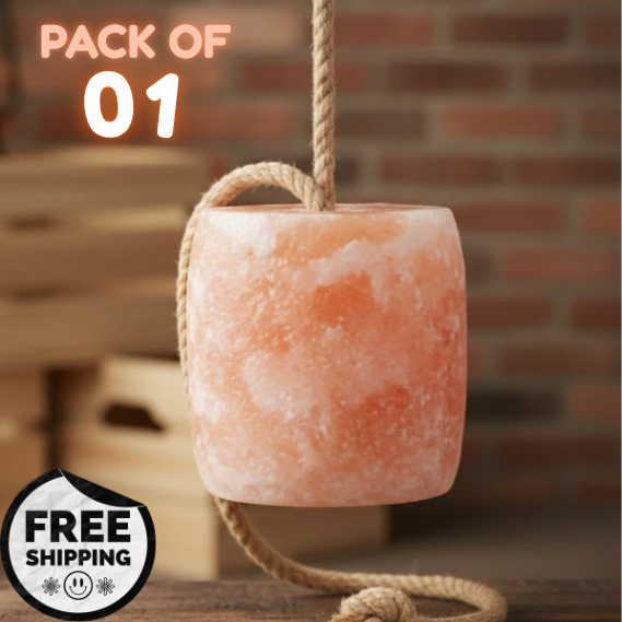 Himalayan Lick Salt Block 3–4 lbs | Natural Pink Salt for Horses & Livestock