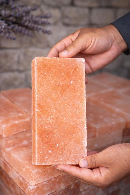 Luxury Himalayan Pink Salt Wall Kit – 8 Sq Ft (40 Bricks)
