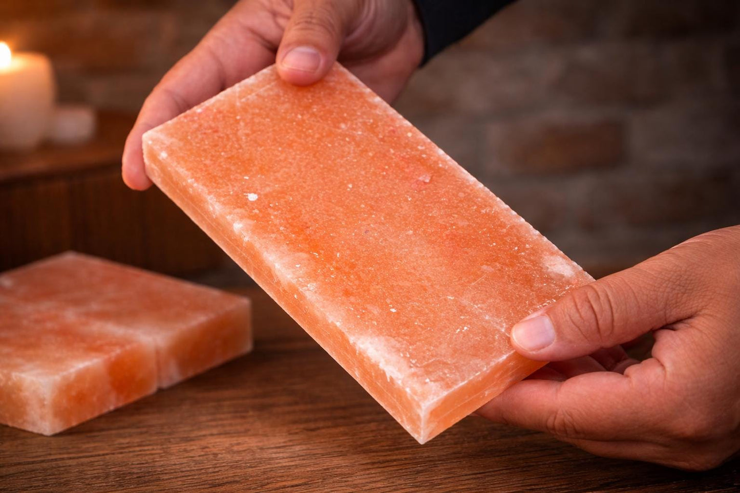 Luxury Himalayan Pink Salt Wall Kit – 8 Sq Ft (40 Bricks)