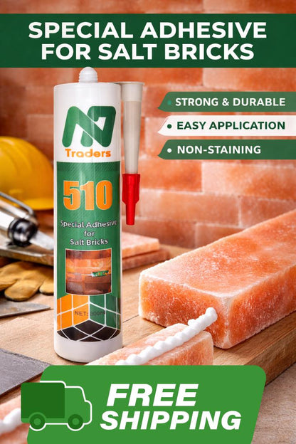 Himalayan Salt Adhesive – Strong Bond Glue for Salt Bricks & Tiles