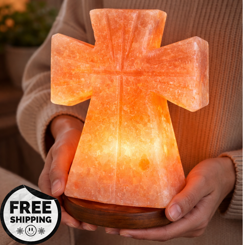 Hand-Carved Himalayan Pink Salt Lamp | Natural Rock Decor