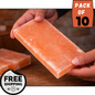 Himalayan Pink Salt Tiles for walls 8”x4”x1” – Pack of 10