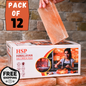 Himalayan Pink Salt Tiles 8”x4”x0.75” | for Spa, Sauna & Kitchen