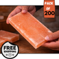 Himalayan Pink Salt Wall Tiles 8x4x1 – Pack of 200 | Spa & Sauna Decor