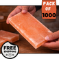 Himalayan Pink Salt Tiles – 8x4x1 Bulk Pack of 1000, Spa & Sauna Construction