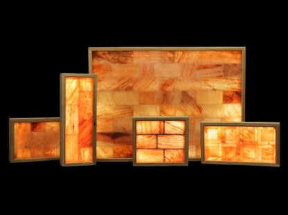 Himalayan Pink Salt Wall Kit 20 Sq Ft – 100 Pink Salt Bricks with Glue