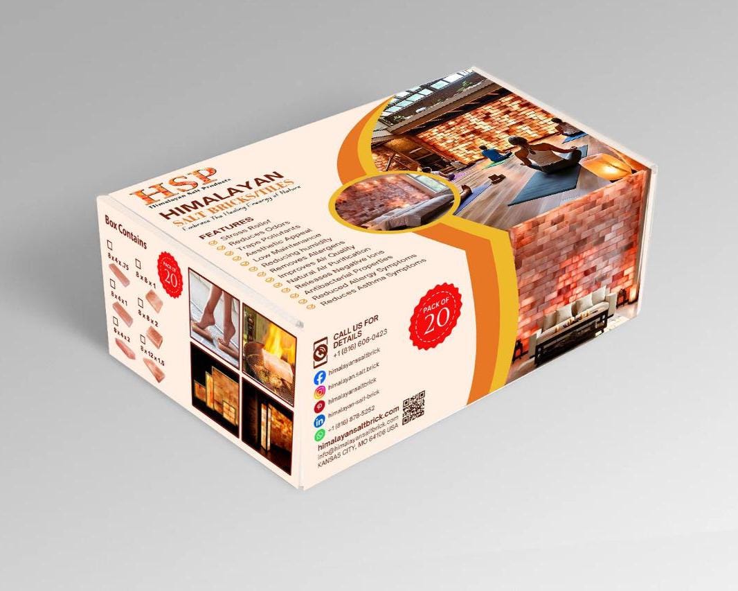Himalayan Pink Salt Tiles – 8x4x1 Bulk Pack of 700, Spa & Sauna Construction